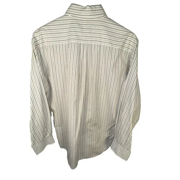 Britches Of Georgetowne Mens Size 16.5 Collared Dress Shirt 90's VTG - Picture 3 of 5